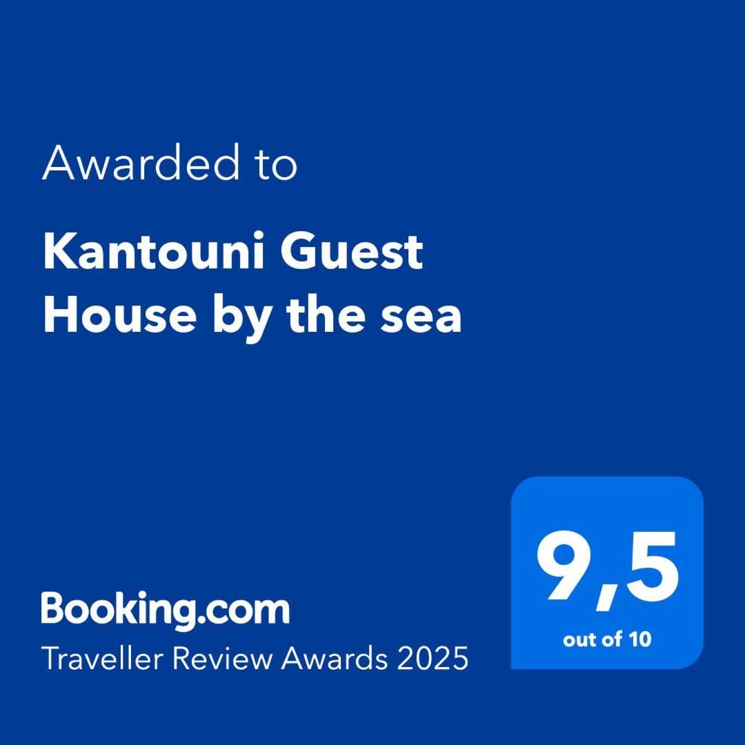 Kantouni Guest House By The Sea Bací Kültér fotó